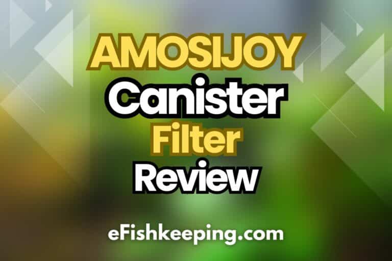AMOSIJOY Canister Filter Review With Pros And Cons eFishkeeping